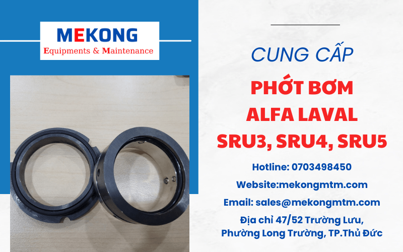 phớt bơm Alfa Laval SRU3, SRU4, SRU5