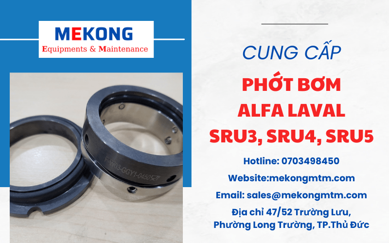 phớt bơm Alfa Laval SRU3, SRU4, SRU5