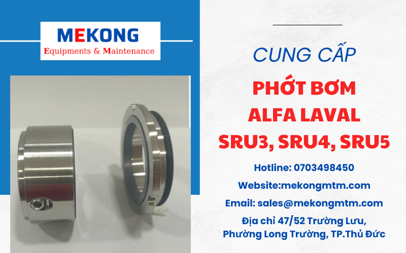 phớt bơm Alfa Laval SRU3, SRU4, SRU5