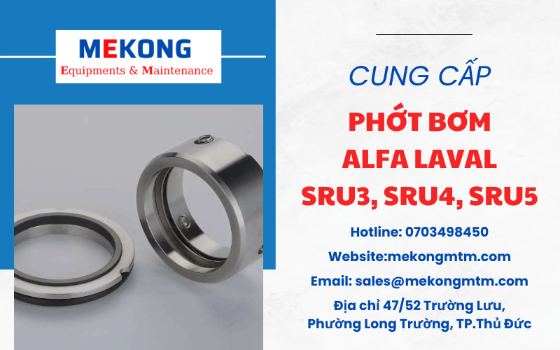 phớt bơm Alfa Laval SRU3, SRU4, SRU5