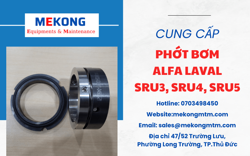 phớt bơm Alfa Laval SRU3, SRU4, SRU5