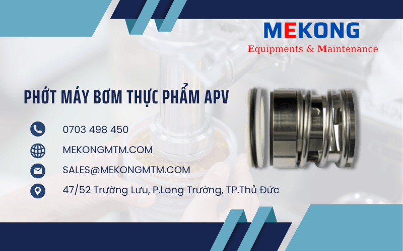 phớt máy bơm thực phẩm APV