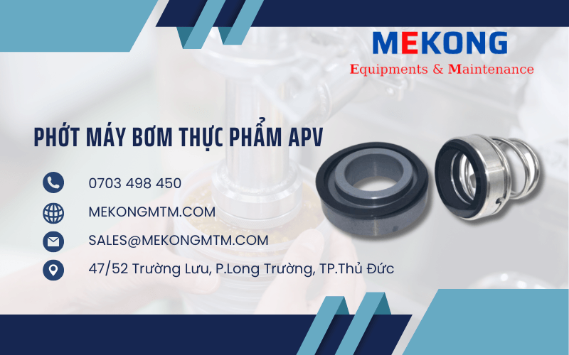 phớt máy bơm thực phẩm APV