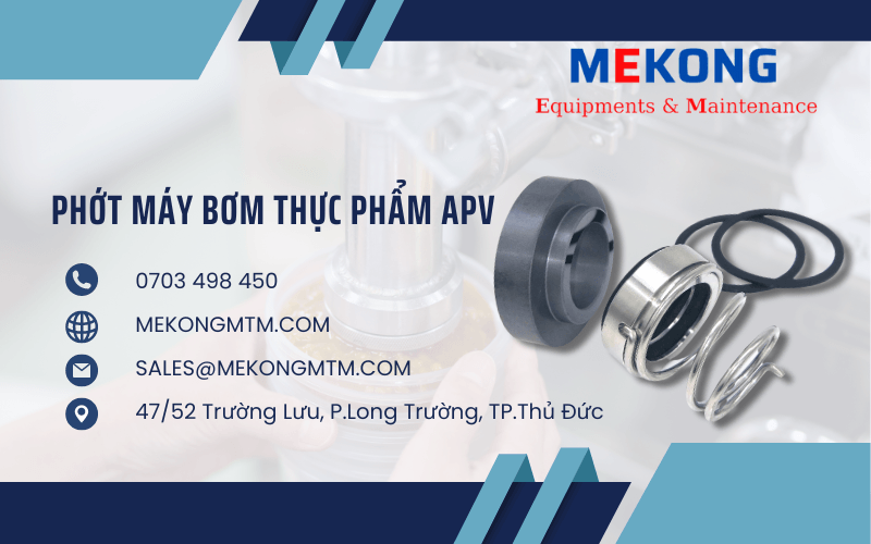 phớt máy bơm thực phẩm APV