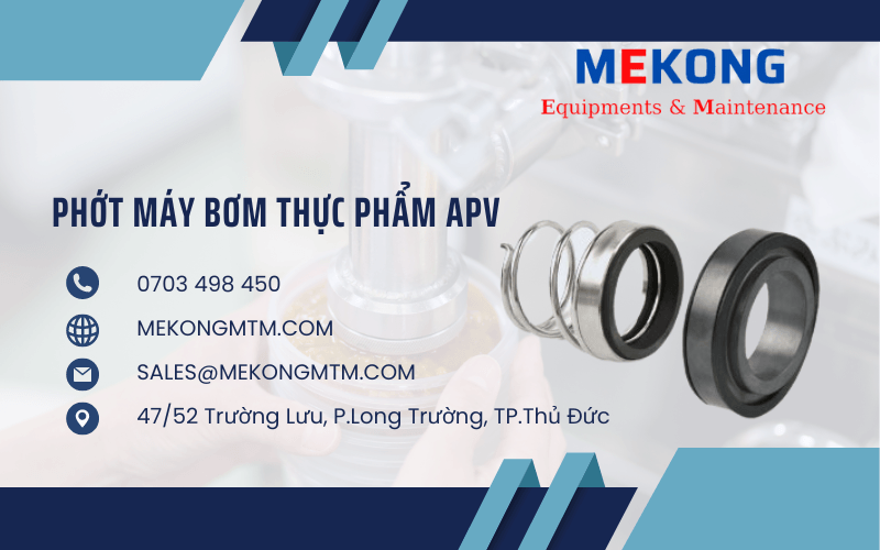 phớt máy bơm thực phẩm APV