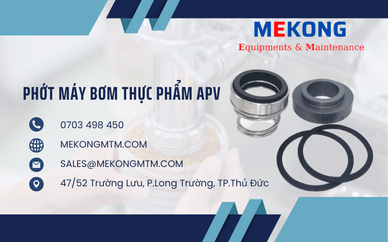 phớt máy bơm thực phẩm APV